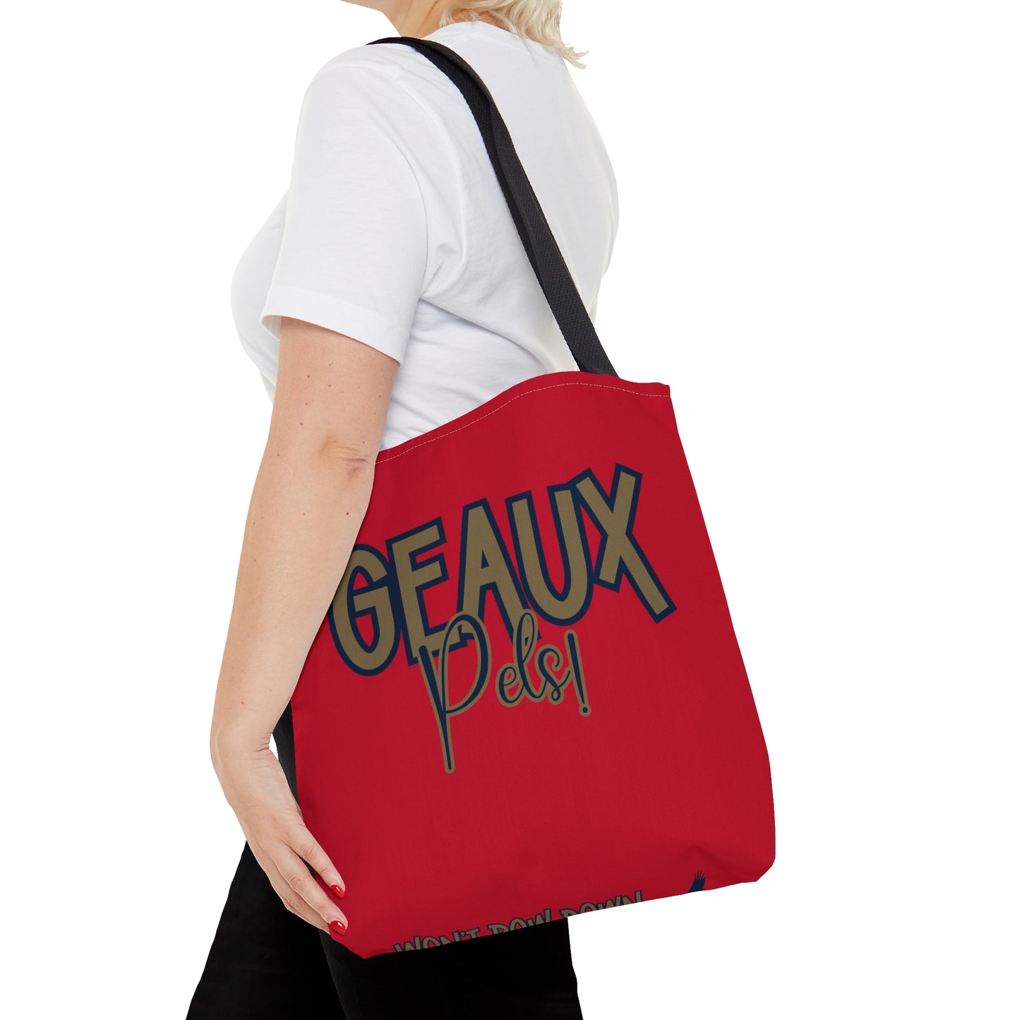 Geaux Pelicans Tote Bag