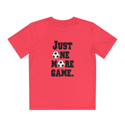 Just One More Game Soccer Sport-Tek® Competitor™ Youth Tee