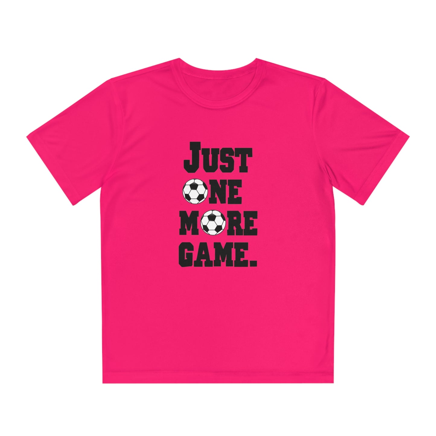 Just One More Game Soccer Sport-Tek® Competitor™ Youth Tee