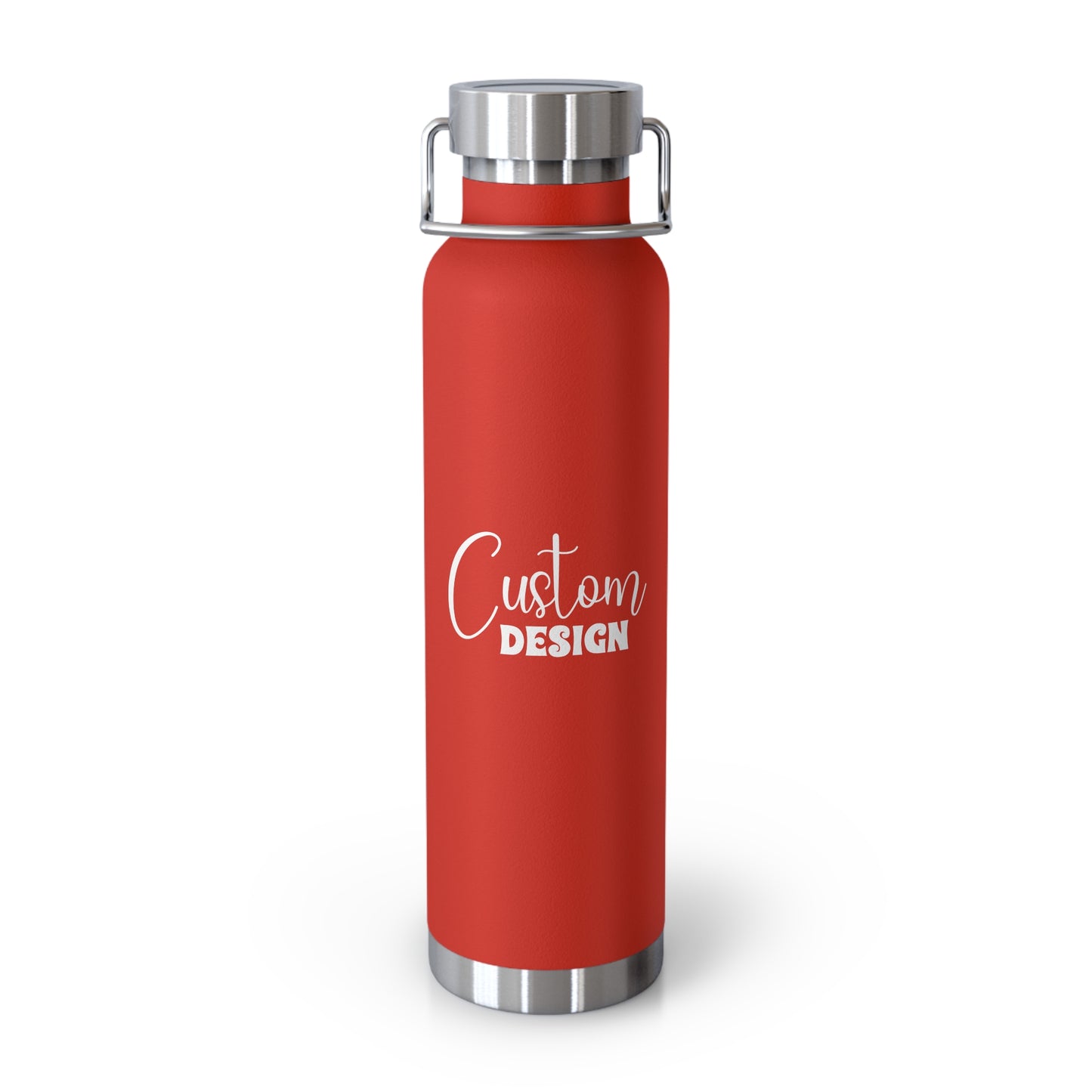 Custom Copper Vacuum Insulated Bottle, 22 oz