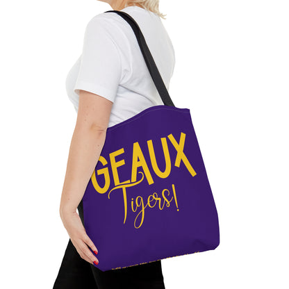 Geaux Tigers Tote Bag