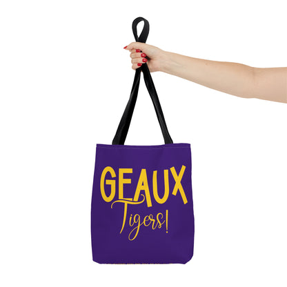 Geaux Tigers Tote Bag