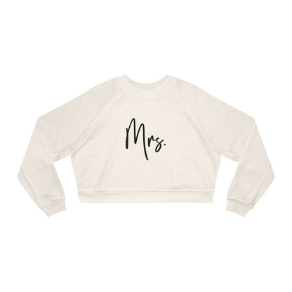 Mrs. Cropped Fleece Pullover