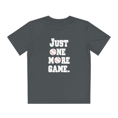 Just One More Game Baseball Sport-Tek® Competitor™ Youth Tee