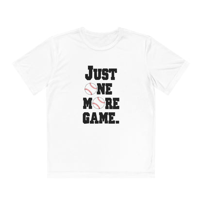 Just One More Game Baseball Sport-Tek® Competitor™ Youth Tee