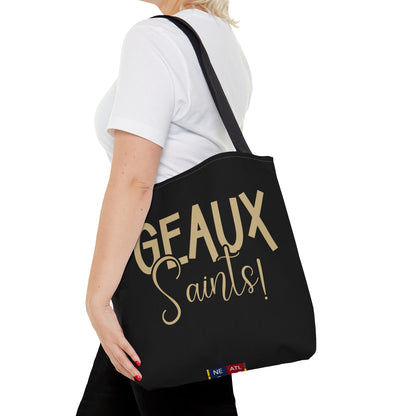 Geaux Saints Tote Bag