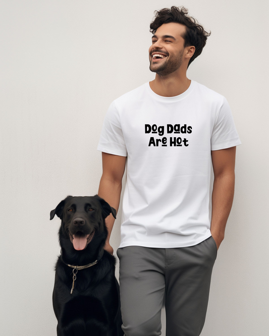 Dog Dads Are Hot Jersey Short Sleeve Tee