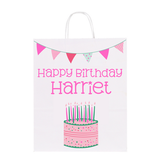 Custom Paper Bags - Birthday