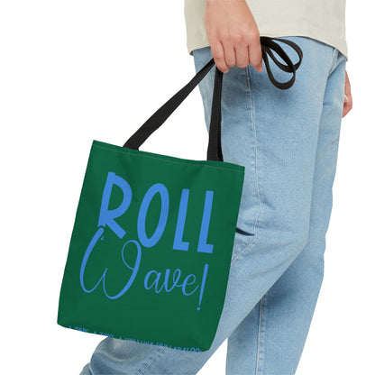 Roll Wave Tote Bag