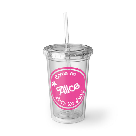 Custom Birthday Acrylic Cup, 16 oz