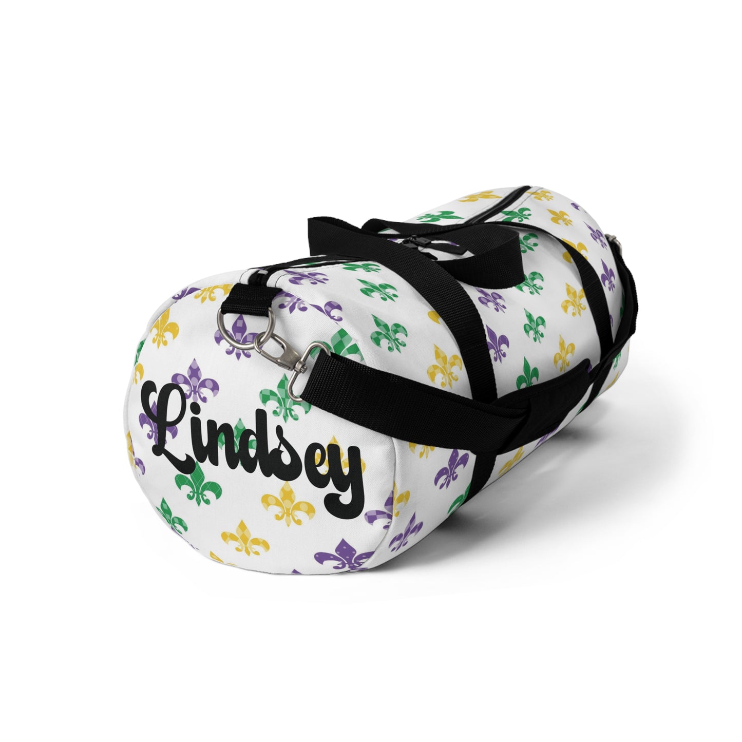 Custom Mardi Gras Duffle Bag