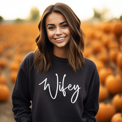 Wifey Crewneck Sweatshirt