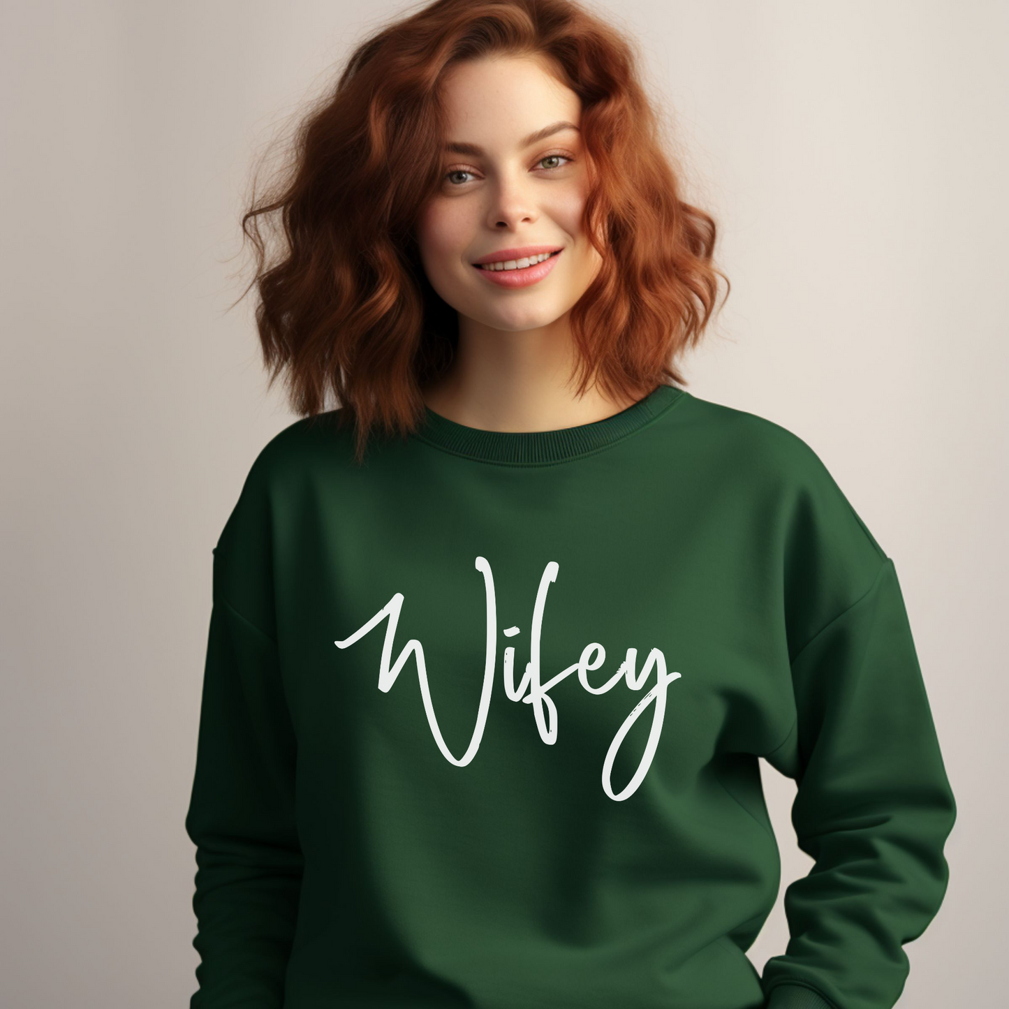 Wifey Crewneck Sweatshirt