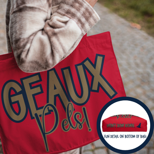 Geaux Pelicans Weekender Tote Bag