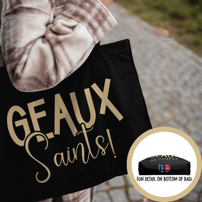 Geaux Saints Weekender Tote Bag