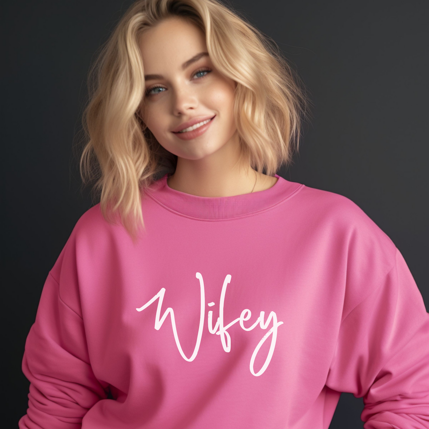 Wifey Crewneck Sweatshirt