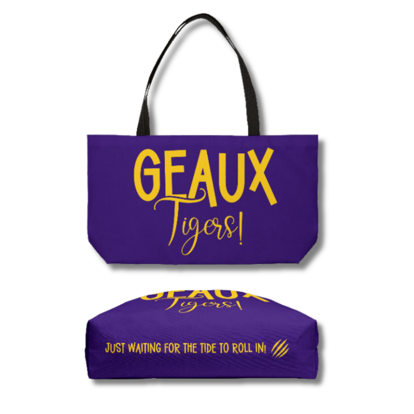 Geaux Tigers Weekender Tote Bag