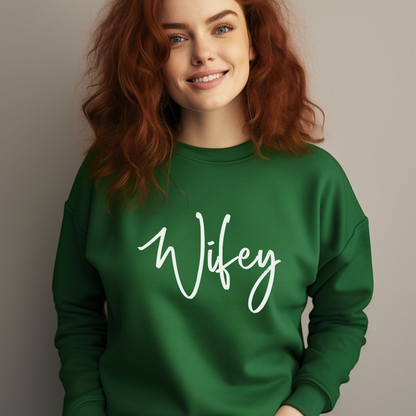 Wifey Crewneck Sweatshirt