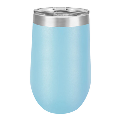 Custom Chill Wine Tumbler, 16 oz