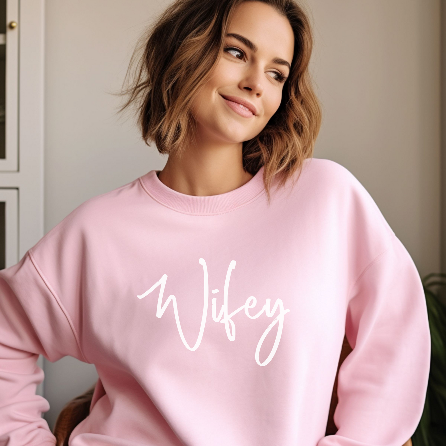 Wifey Crewneck Sweatshirt