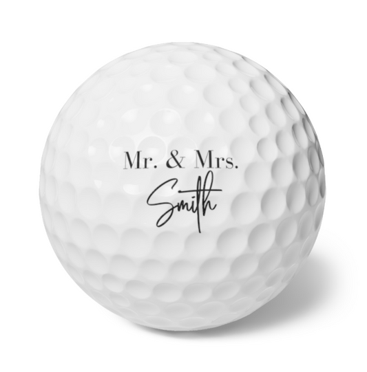 Custom Golf Balls, 6 pcs