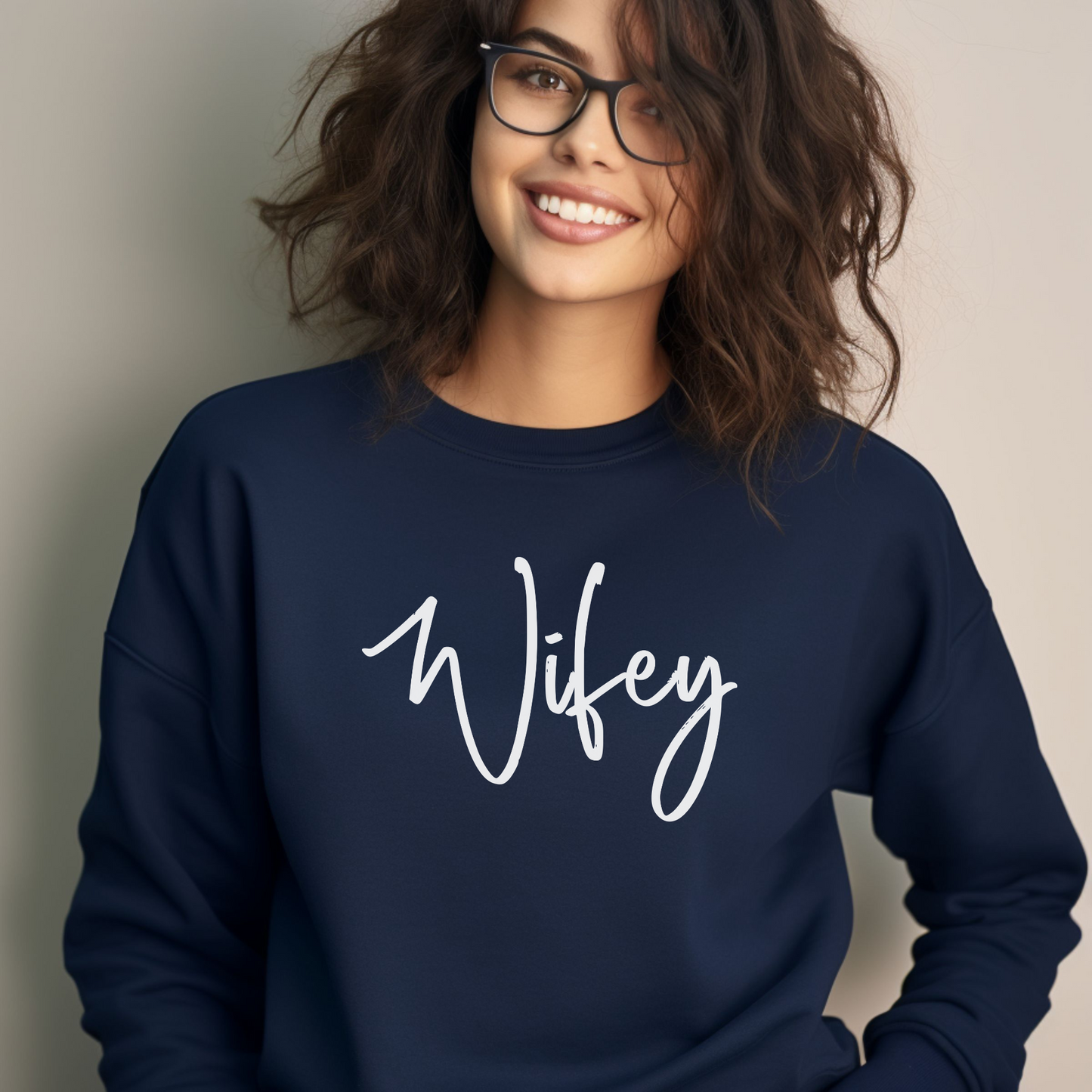 Wifey Crewneck Sweatshirt