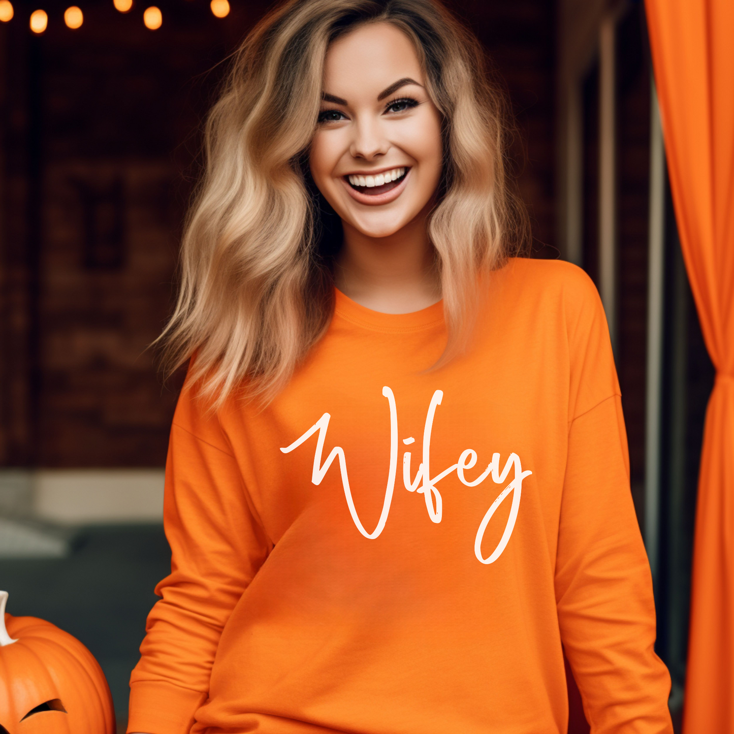 Wifey Crewneck Sweatshirt