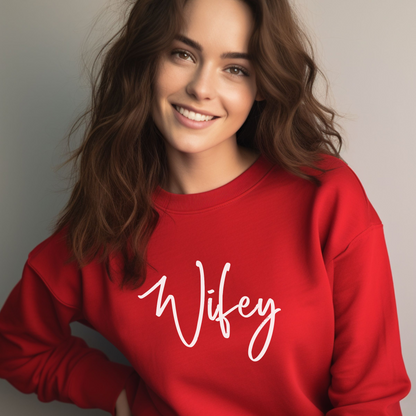 Wifey Crewneck Sweatshirt