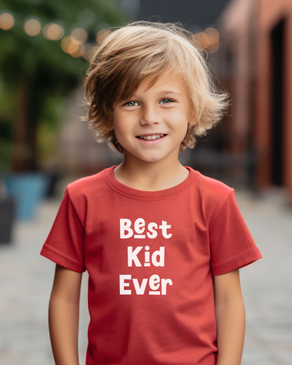 Best Kid Ever Short Sleeve Tee