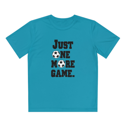 Just One More Game Soccer Sport-Tek® Competitor™ Youth Tee