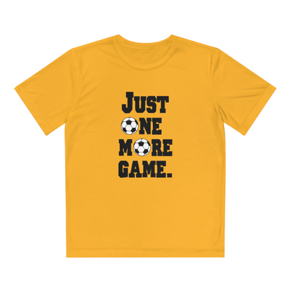 Just One More Game Soccer Sport-Tek® Competitor™ Youth Tee