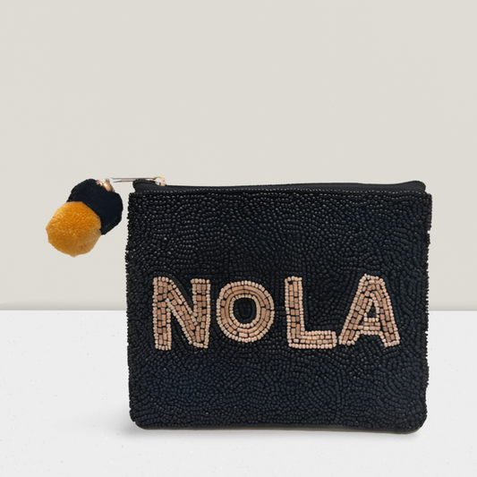 NOLA Beaded Coin Purse