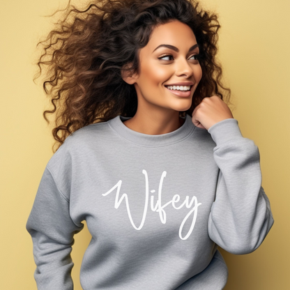 Wifey Crewneck Sweatshirt