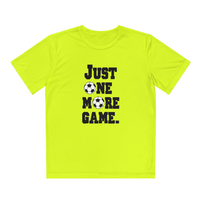 Just One More Game Soccer Sport-Tek® Competitor™ Youth Tee